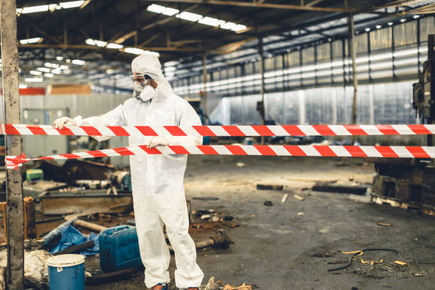 Professional Drug Lab Cleanup technician working in Pleasant Grove, UT